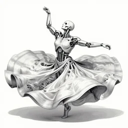 overdetailed maximalist illustration of a biomechanical dervish by dracko velasco featuring paul lewin, in the style of chris dyer. reminds to art of subjekt zero. vectorgraphic illustration. 8 k 3 d shaded. polished. extremely ornated. background is visionary fractal art by salviadroid. gigapixel render