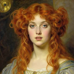Goddess. Extremely high detail, details, realistic, masterpiece, colorful. Portrait painting by Arthur Rackham, Muzinabu, Eugene de Blaas, Frederic Leighton