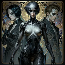 altered carbon, ghost in the shell, matrix, neon, fibonacci, sweat drops, insane, intricate, highly detailed, digital painting, artstation, concept art, smooth, sharp focus, illustration, Unreal Engine 5, 8K, art by artgerm and greg rutkowski and alphonse mucha