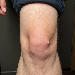 mr. thigh tonsils on his way to the can