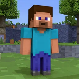 a screenshot of walter white in minecraft