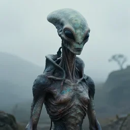 a medium - shot, digital photo, nature photography, capturing a never before seen alien, overcast lighting, 2 0 1 8 photo from alien magazine