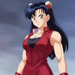animated still of jin kazama in dragon ball