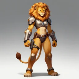 full body character portrait of a female anthro lion fursona in gears of war, color page, tankoban, 4 k, tone mapping, doll, akihiko yoshida, james jean andrei riabovitchev marc simonetti, yoshitaka amano, h. hydrochaeris