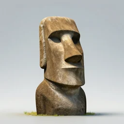 easter island head that looks like bob dylan