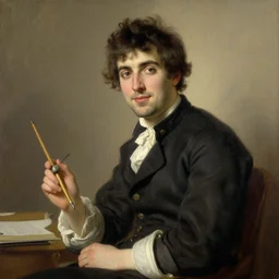 attractive male, painting by gaston bussiere, j. c. leyendecker