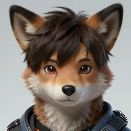 character concept art of a cute young male anthropomorphic furry cyberpunk | | cute - fine - face, pretty face, key visual, realistic shaded perfect face, fine details by stanley artgerm lau, wlop, rossdraws, james jean, andrei riabovitchev, marc simonetti, and sakimichan, trending on artstation