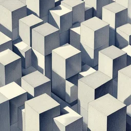 “geometrically incomprehensible surreal order of cubicle shapes, extremely high detail, photorealistic, intricate line drawings, painted cube structures, dotart, album art in the style of James Jean”