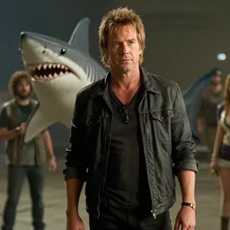 a film still featuring harry chapin in sharknado 5