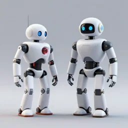 2 robots going back in time to save themselves