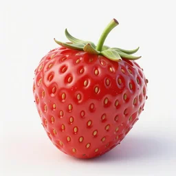 stylized 🧋 combined with 🍓 high delicate defined details, smooth, sharp focus