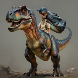 portrait of jeff goldblum riding a velociraptor, extreme fine detail background, highly detailed, detailed eyes, high quality, digital painting, hyperrealistic, by gaston bussiere, j. c. leyendecker, craig mullins