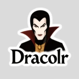 logo for a 6 0 s sitcom about dracula,