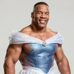mike tyson as a disney princess
