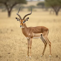 photograph of an impala, anima