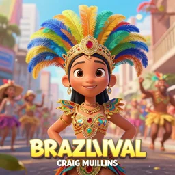poster for a film animation called ( brazil carnival ), 8 k, hd, art by craig mullins