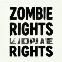zombie rights advertisement