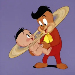 Saturn Devouring His Son by Hanna Barbera