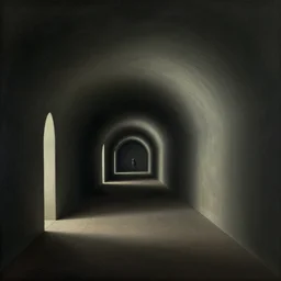 tunnel by René Magritte