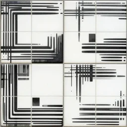 4 k tiled retrofuturism brutalist floor white black seamless texture, material, flat, pbr, hi - res