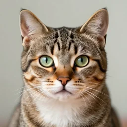 “tabby cat digital art”