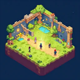 isometric Zagreus action video game