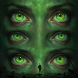 epic professional digital art of hungry eyes, chartreuse ambient light, painted, mysterious, closeup cinematic boreal scene, eerie, mythic, detailed, intricate, grand, leesha hannigan, wayne haag, reyna rochin, ignacio fernandez rios, mark ryden, van herpen, artstation, cgsociety, epic, stunning, gorgeous, much wow, much detail