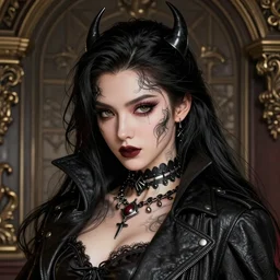 the portrait of neutral evil fallen female dark knight vagabond as absurdly beautiful, gorgeous, elegant, sophisticated, hyperrealistic colorful gravure idol, an ultrafine hyperdetailed illustration by kim jung gi, irakli nadar, detailed face, intricate linework, octopath traveler, final fantasy, unreal engine highly rendered, detailed and intricate environment