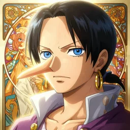 highly detailed vfx portrait of nico robin by eiichiro oda!, makoto shinkai, alphonse mucha, sharp focus, art by artgerm and greg rutkowski!, backlit, harsh overhead sunlight, blue eyes!!, large aquiline nose!!, stanley kybric, kaoru mori, intricately detailed, trending on artstation,