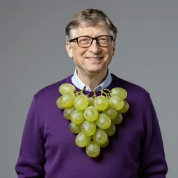 bill gates fused into grape!, ( ( ( sweater ) ) ), hyperdetailed, artstation, cgsociety, 8 k