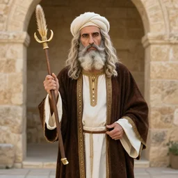Photograph of an itinerant Jewish prophet from the Galilee in northern Israel