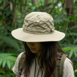 reim in the jungle wearing [ explorer hat ]