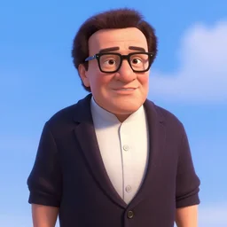still frame of Danny DeVito in Pixar's Up