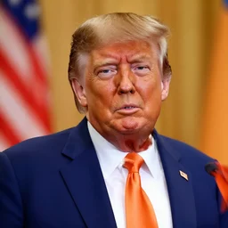 donald trump is an orange