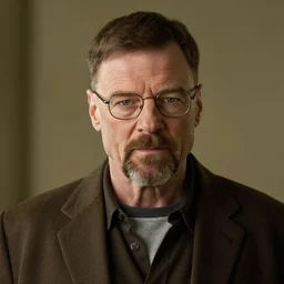 portrait, cinematic, Walter White,