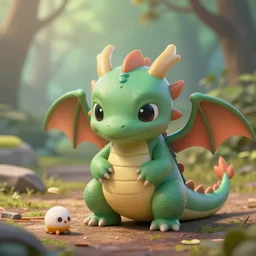 sad tiny dragon needs help.