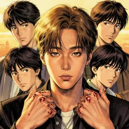 aesthetic portrait commission of a of YOONGI is SPOCK + VEINY HANDS + hyperdetailed face at golden hour, safe for work (SFW). Character design by charlie bowater, ross tran, artgerm, and makoto shinkai, detailed, inked, western comic book art, 2021 award winning film poster painting