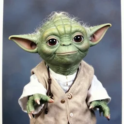 yoda's embarrassing high school yearbook photo
