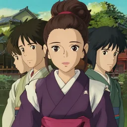 a film still portrait of ariana grande with a akatsuki kimono, finely detailed features, closeup at the faces, perfect art, at an ancient city, gapmoe yandere grimdark, trending on pixiv fanbox, painted by greg rutkowski makoto shinkai takashi takeuchi studio ghibli, akihiko yoshida
