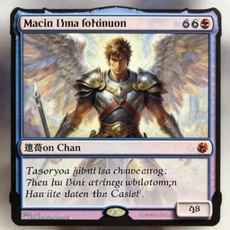 warrior angel painting by jason chan, magic the gathering