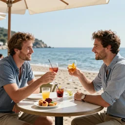 italian aperitivo at the seaside by edward hopper, 8 k, octane render, detailed detailed digital art, ultra sharp