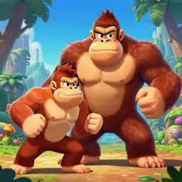 Donkey Kong meets King Kong