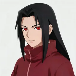 Uchiha Madara, digital painting, photorealistic, trending on ArtStation