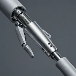 cyborg bionic implant wires metal, grainy photo