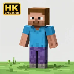 Minecraft fan art , digital art , trending on artstation , 4k , HD