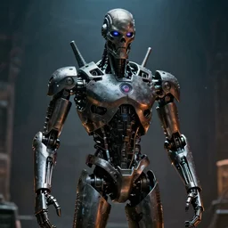 super technojesus, the robotic christ savior, terminator film still