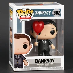 banksy, balloon girl ( 2 0 0 2 ), funko pop, product photo