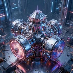 cyberpunk future powerplants