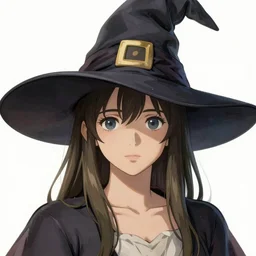 A portrait of Olivia Wilde wearing a wizard hat, extra detailed, digital illustration, by Makoto Shinkai and thomas kinkade, digital painting, Matte painting, trending on artstation and unreal engine