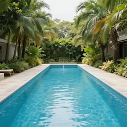 Photo of a liminal poolscape